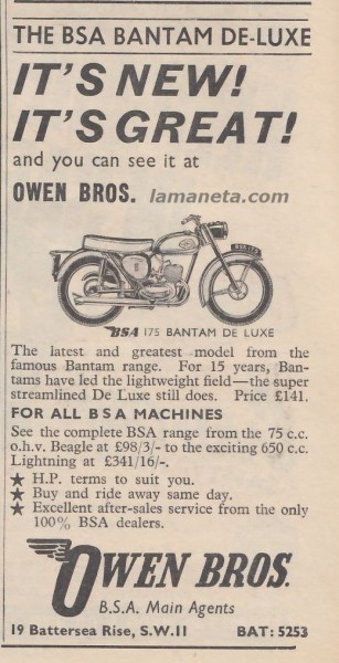 BSA_bantam