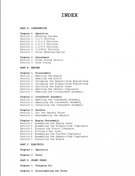 Ossa Manual Motor 4 Marchas English