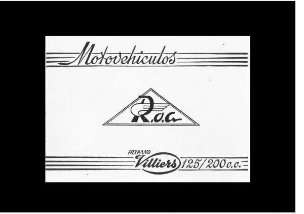 R.o.a. Catalogo de Motovehiculos de 125 y 200 cc 3369