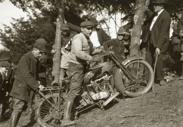 Harley JD at Oregon hill climb